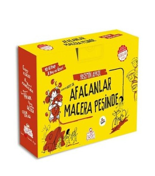 Afacanlar Macera Peşinde Seti - 10 Kitap Takım | Nesil Çocuk Yayınları