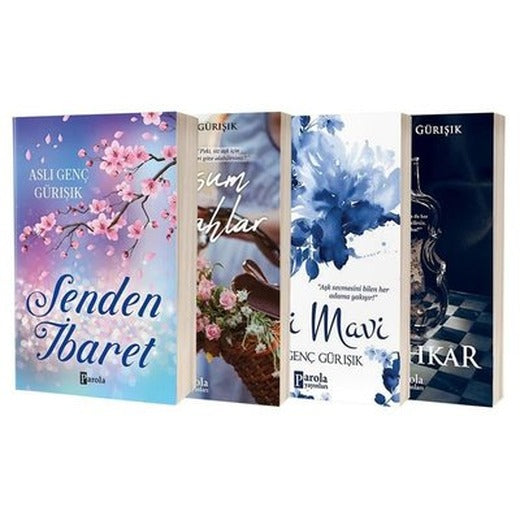 Aslı Genç Gürışık Seti - 4 Kitap Takım | Parola Yayınları (İnce Kapak)