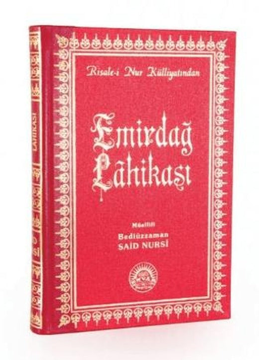 Emirdağ Lahikası Orta Boy Sırtı Deri | Envar Neşriyat (Ciltli)