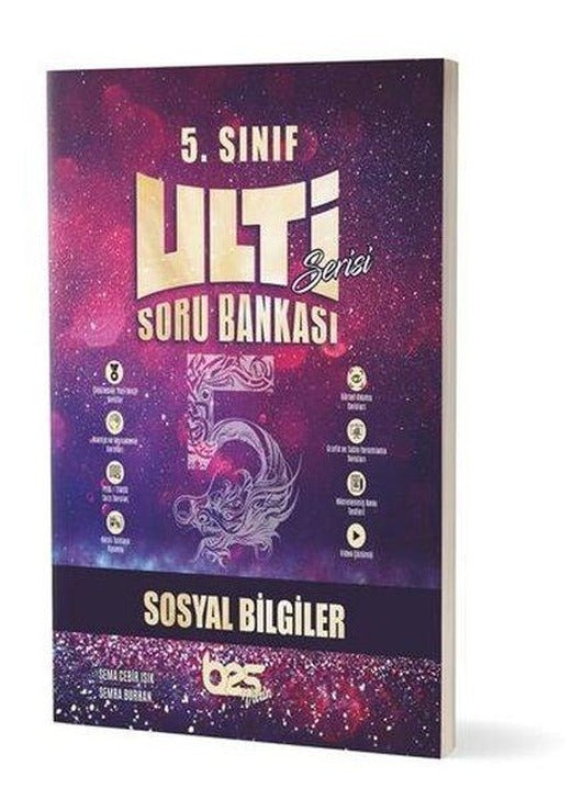 5.Sınıf Sosyal Bilgiler Ulti Soru Bankası | BES Yayınları (İnce Kapak)