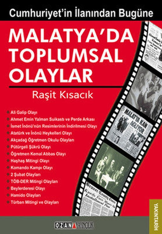 Malatya' da Toplumsal Olaylar | Ozan Yayıncılık