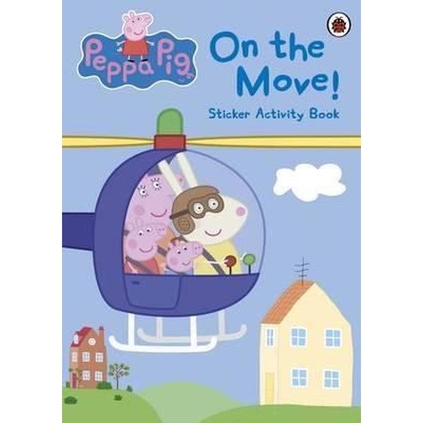 Peppa Pig: On the Move! Sticker Activity Book | Ladybirds (İnce Kapak)