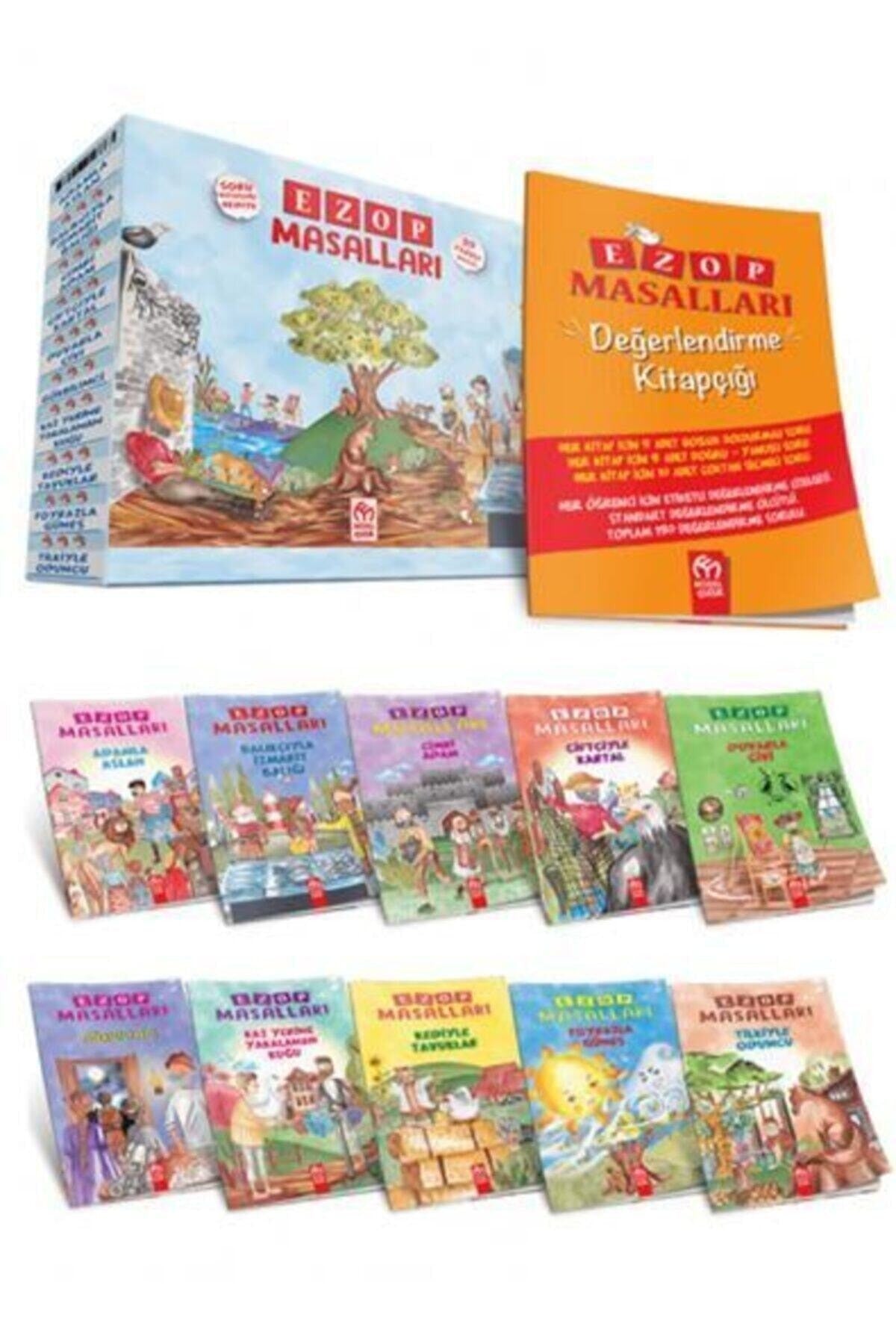 1. Sınıflar İçin Ezop Masalları Hikaye Serisi (10 Kitap) | Model Çocuk (Ciltsiz)