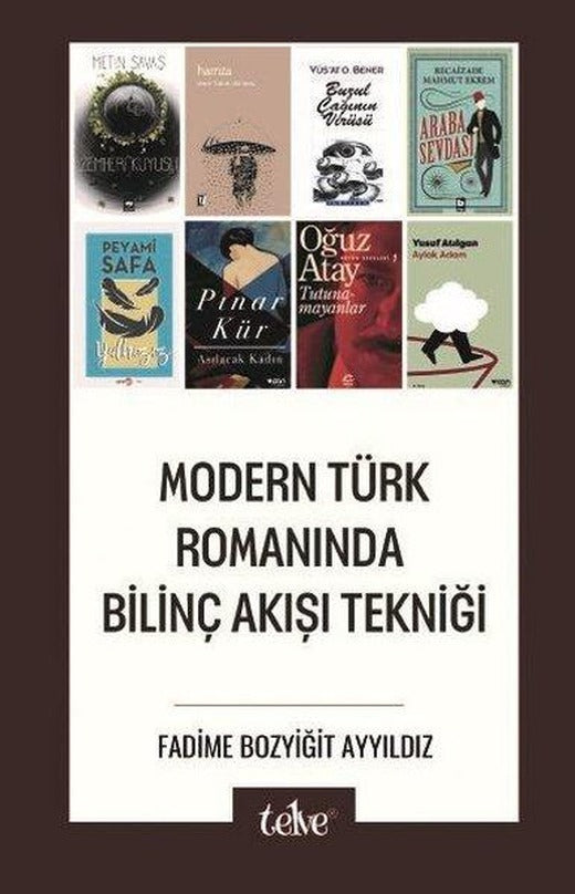 Modern Türk Romanında Bilinç Akışı Tekniği | Telve Kitap (İnce Kapak)