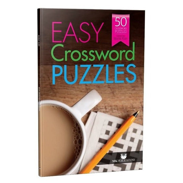 Easy Crossword Puzzles - İngilizce Kare Bulmacalar (Başlangıç Seviye) | MK Publications