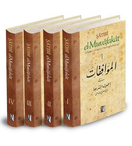 Şatıbi - El-Muvafakat 4 Kitap Takım | İz Yayıncılık - İslam Klasikleri Dizisi (İnce Kapak)