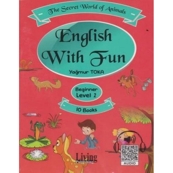 English With Fun Level 2 Seti 10 Kitap Takım | Living English Dictionary (İnce Kapak)