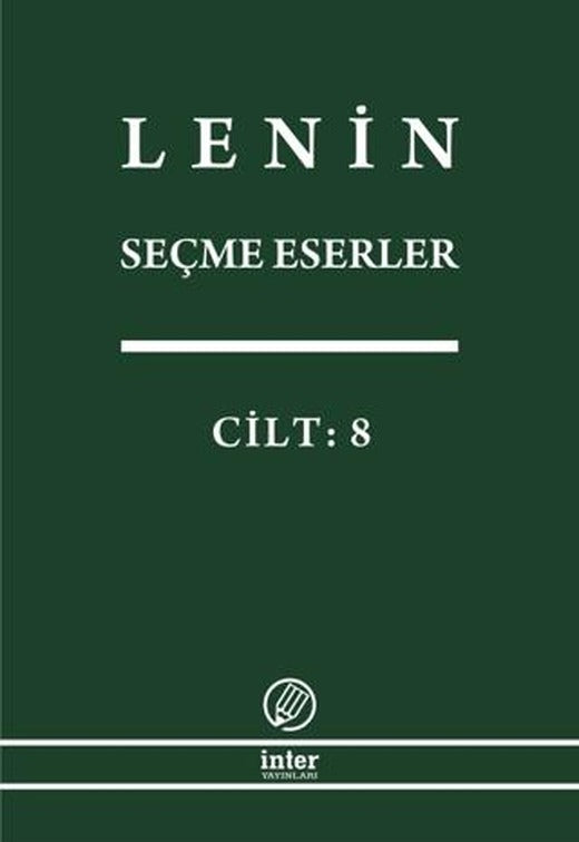 Lenin Seçme Eserler Cilt: 8
