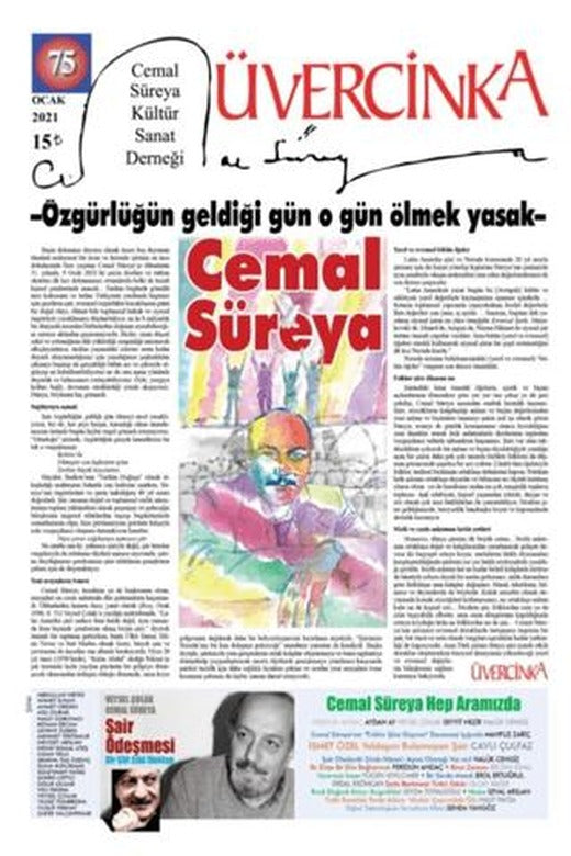 Üvercinka Dergisi Sayı: 75 Ocak 2021 | Üvercinka Dergisi (Ciltsiz)
