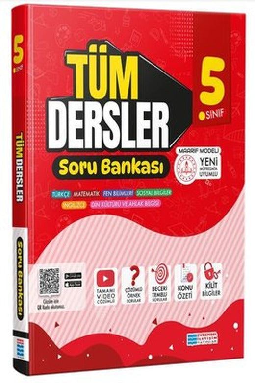 5. Sınıf Tüm Dersler Soru Bankası | Evrensel İletişim Yayınları (İnce Kapak)