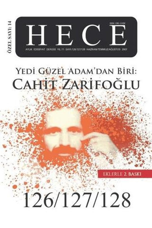 Hece Aylık Edebiyat Dergisi Cahit Zarifoğlu Özel Sayısı: 14 - 126/127/128 (Ciltsiz) | Hece Dergisi (Ciltsiz)