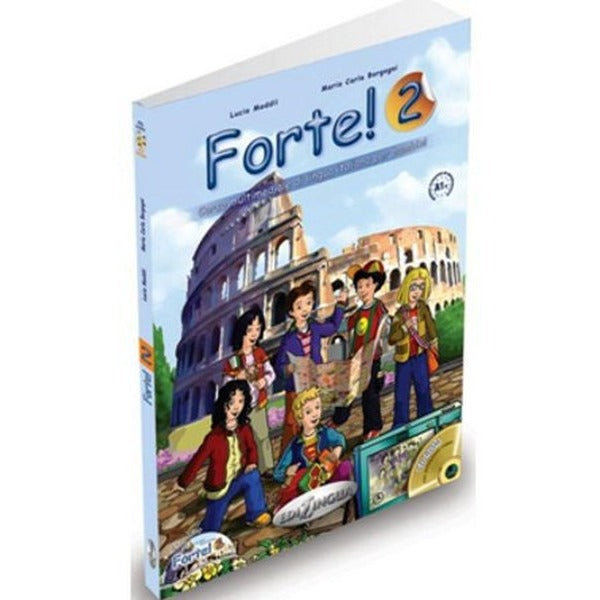 Forte 2 +CD (İtalyanca Temel-Üst Seviye 7-11 Yaş) | Nüans (İnce Kapak)