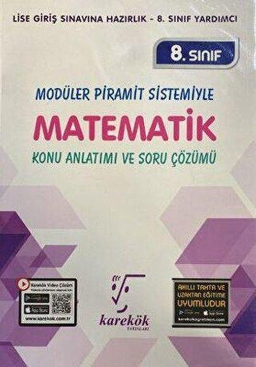 8.Sınıf LGS Matematik MPS Konu Anlatımlı Soru Bankası | Karekök Eğitim Yayın (İnce Kapak)