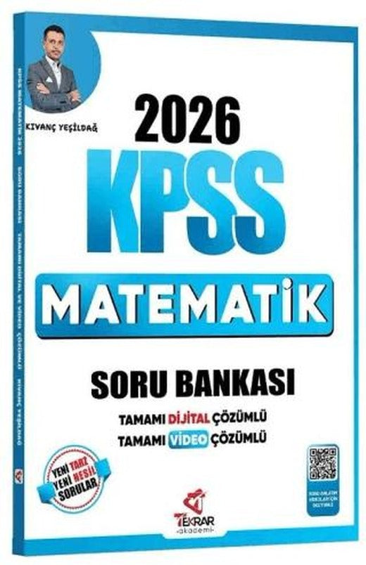 2026 KPSS Matematik Soru Bankası | Tekrar Akademi Yayınları (Ciltsiz)