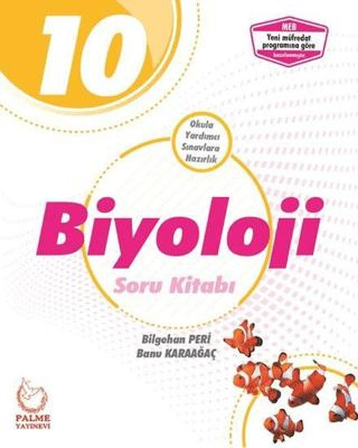 Palme 10. Sınıf Biyoloji Soru Kitabı | Palme Yayınları (Ciltsiz)
