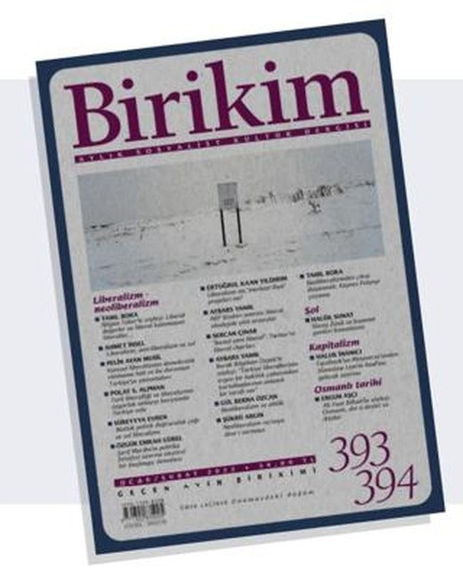 Birikim Aylık Sosyalist Kültür Dergisi Sayı: 393 - 394 Ocak - Şubat 2022 | Birikim Yayınları (Ciltsiz)