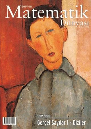 Matematik Dünyası Dergisi Sayı:74 Yıl:2007 – III | Nesin Yayınevi (Ciltsiz)  - Resim 1