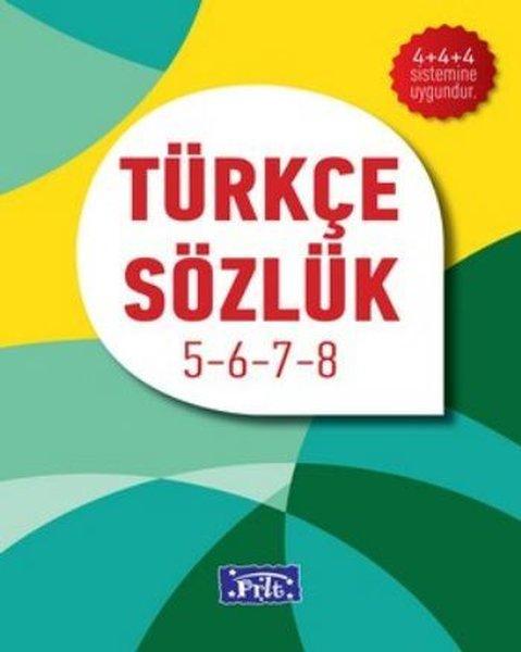 Türkçe Sözlük 5-6-7-8. Sınıf | Parıltı Yayınları (İnce Kapak)  - Resim 1