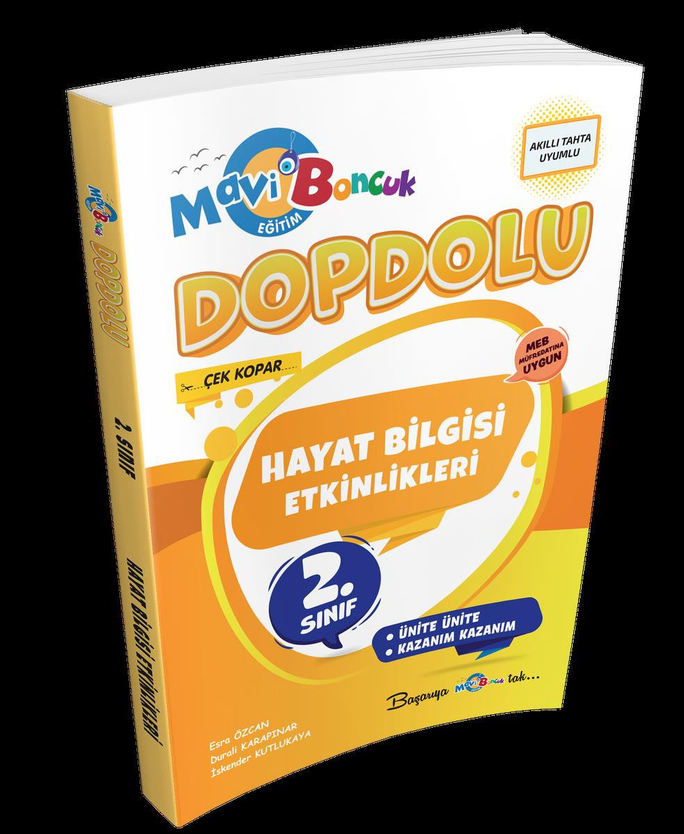 2.Sınıf Hayat Bilgisi Etkinlikleri - Mavi Boncuk kitap kapağı