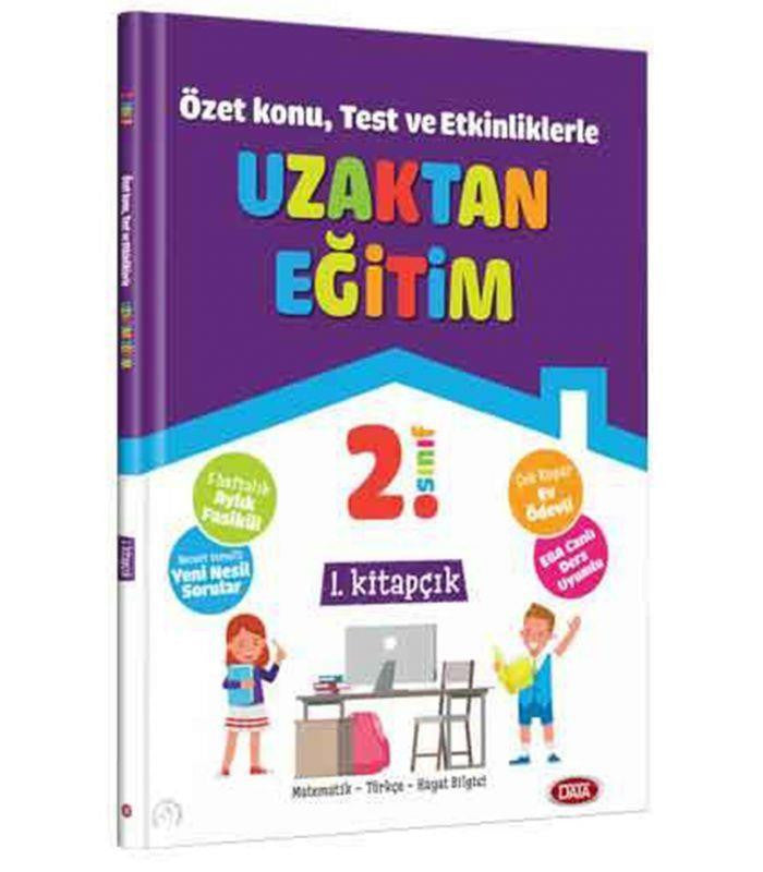 2.Sınıf Uzaktan Eğitim 1.Kitapçık - Data Yayınları kitap kapağı