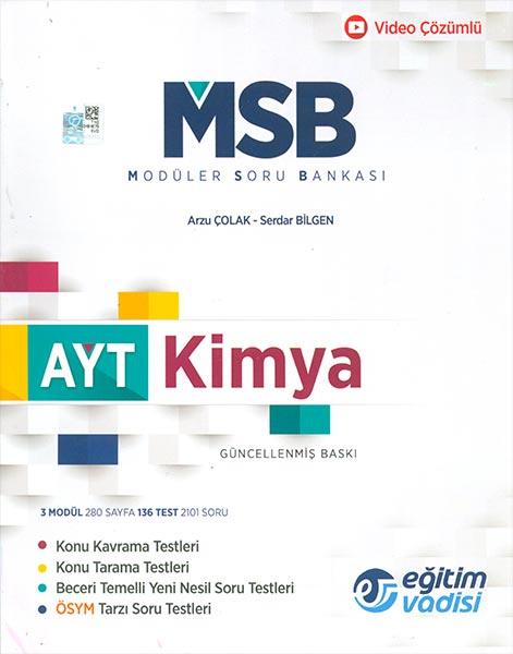 AYT Kimya Güncel MSB Modüler Soru Bankası Eğitim Vadisi (Kampanyalı) - Resim 1