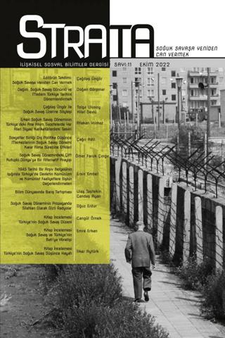 Strata İlişkisel Sosyal Bilimler Dergisi Sayı: 11 Ekim 2022 | Strata Dergisi Yayınları (Ciltsiz)  - Resim 1