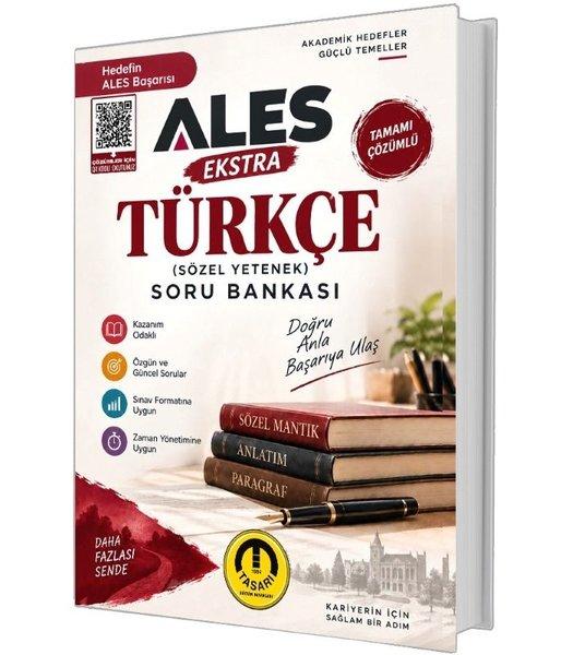 ALES Ekstra Türkçe Soru Bankası | Tasarı Akademi (İnce Kapak)  - Resim 1
