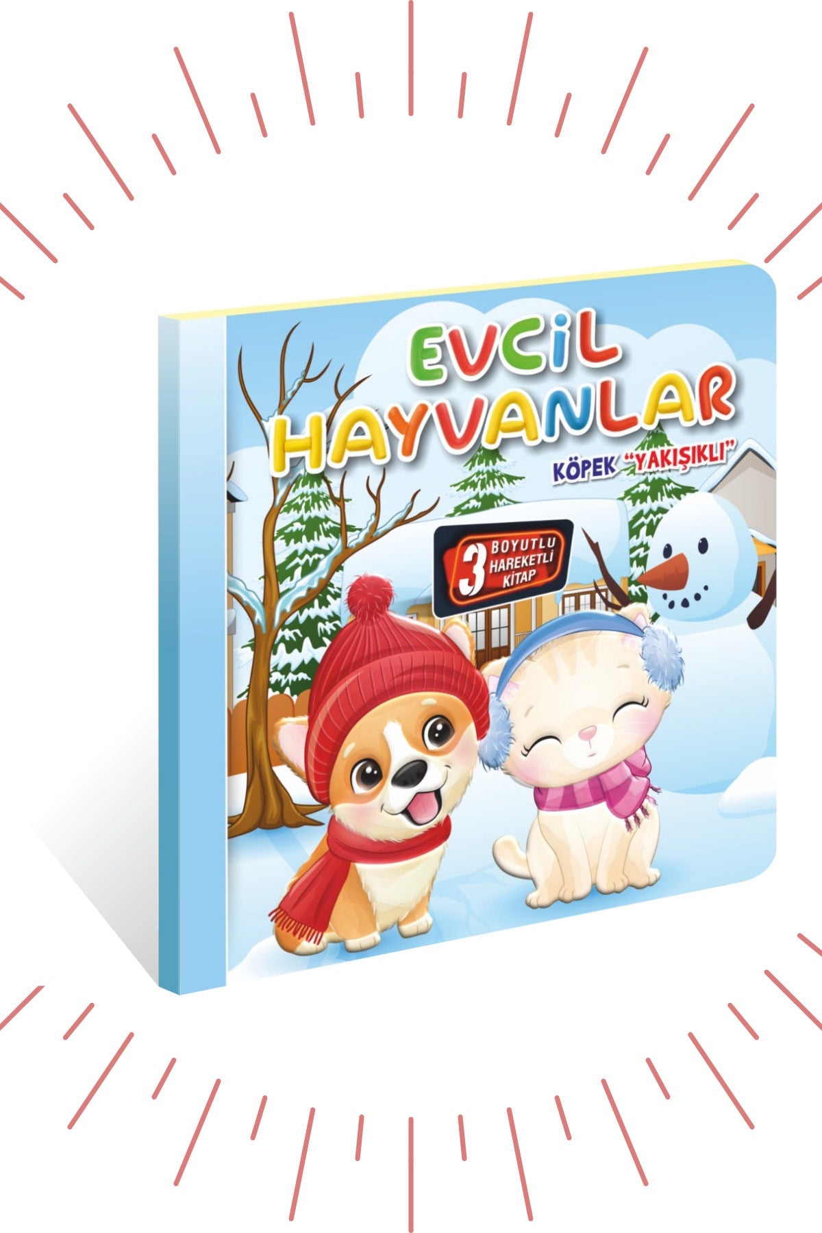 3 Boyutlu Ve Hareketli Kitaplar 2 "evcil Hayvanlar Köpek Yakışıklı" Pop-up Kitap kitap kapağı