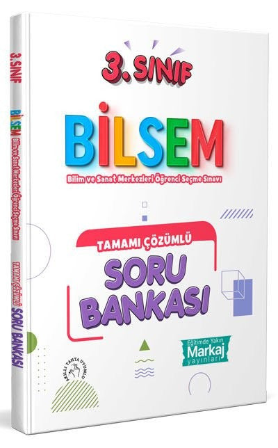 3. Sınıf Bilsem Çözümlü Soru Bankası Markaj Yayınları kitap kapağı