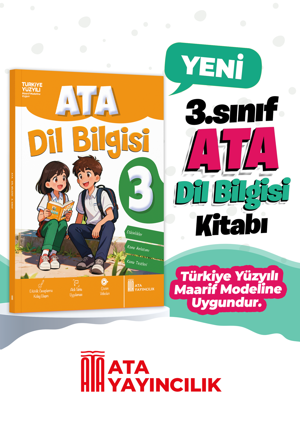 3. Sınıf Dil Bilgisi kitap kapağı