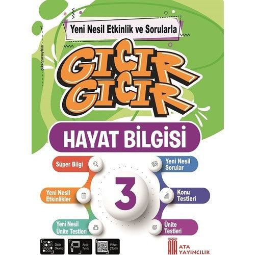 3. Sınıf Gıcır Gıcır Hayat Bilgisi kitap kapağı