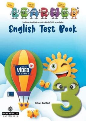 3. Sınıf English Test Book - Kolektif kitap kapağı