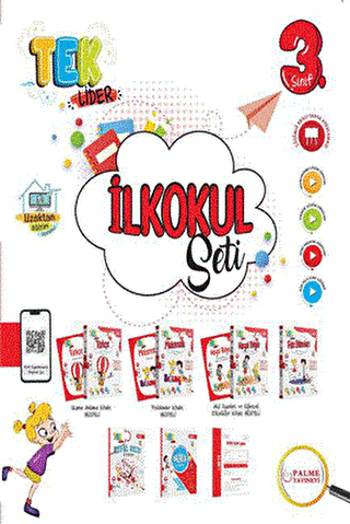 3.Sınıf Tek İlkokul Seti - Komisyon kitap kapağı