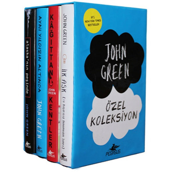 John Green Özel Koleksiyon - 4 Kitap Takım | Pegasus (İnce Kapak)