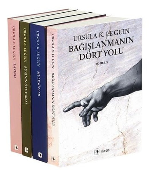 Ursula K. Le Guin Seti 4 Kitap Takım - Hediyeli | Metis Yayınları