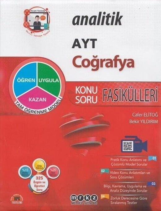 2022 AYT Analitik Coğrafya Konu Soru Fasikülleri | Merkez Yayınları (İnce Kapak)