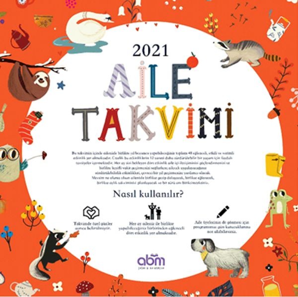 2021 Aile Takvimi | Abm Yayınevi
