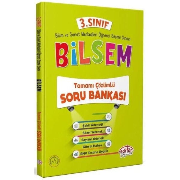 3. Sınıf Bilsem Çözümlü Soru Bankası