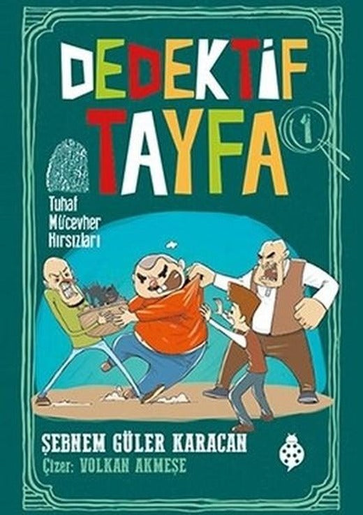 Dedektif Tayfa 1: Tuhaf Mücevher Hırsızları | Uğurböceği (İnce Kapak)