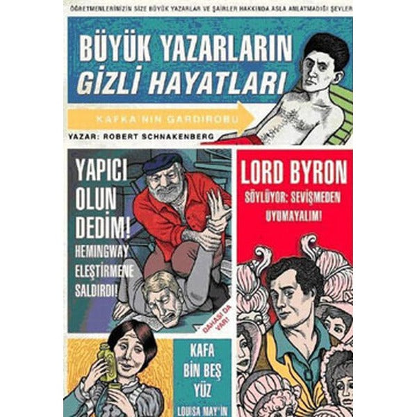 Büyük Yazarların Gizli Hayatları | Domingo Yayınevi (İnce Kapak)