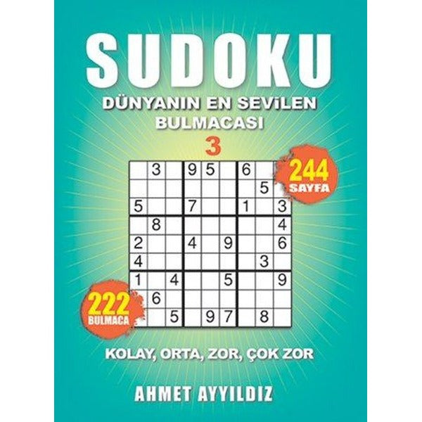 Sudoku-Dünyanın En Sevilen Bulmacası 3 | Olimpos Yayınları (İnce Kapak)