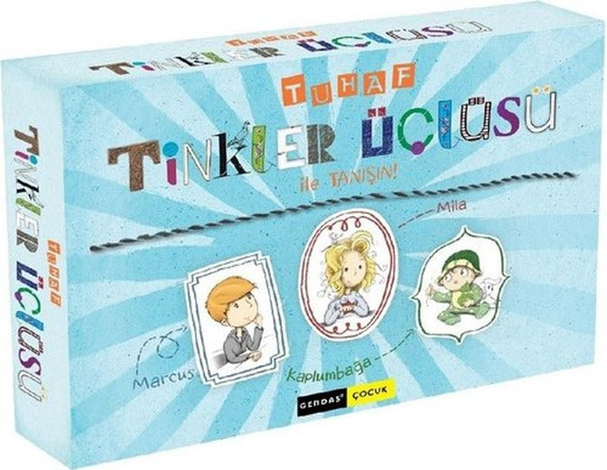 Tuhaf Tinkler Üçlüsü - 6 Kitap Takım Kutulu | Gendaş Çocuk (İnce Kapak)