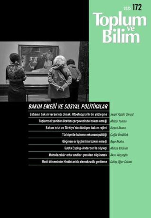 Toplum ve Bilim Dergisi Sayı: 172 | İletişim Yayınevi (Ciltsiz)