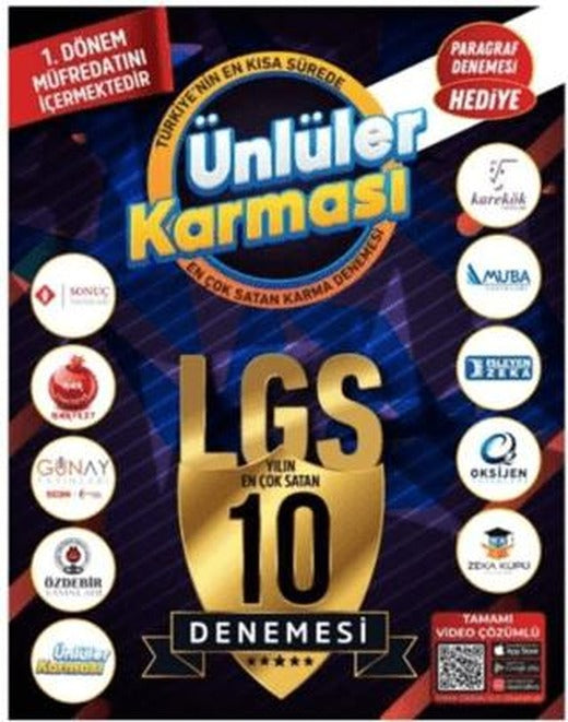 8. Sınıf LGS 1. Dönem 10 lu Deneme