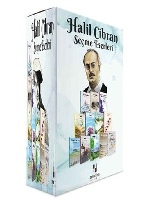 Halil Cibran Seçme Eserleri Seti - 12 Kitap Takım | Anonim Yayınları (İnce Kapak)