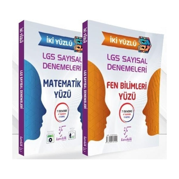 İki Yüzlü LGS Sayısal Denemeleri | Karekök Eğitim Yayın (İnce Kapak)