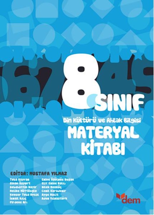 8. Sınıf Din Kültürü ve Ahlak Bilgisi Materyal Kitabı | Dem Yayınları (İnce Kapak)