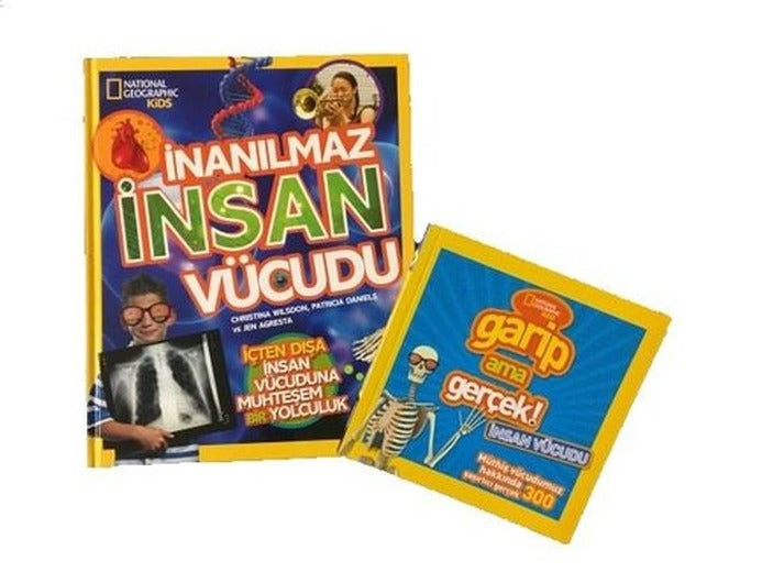 National Geographic Kids-İnanılmaz İnsan Vücudu Seti-2 Kitap Takım | Beta Kids