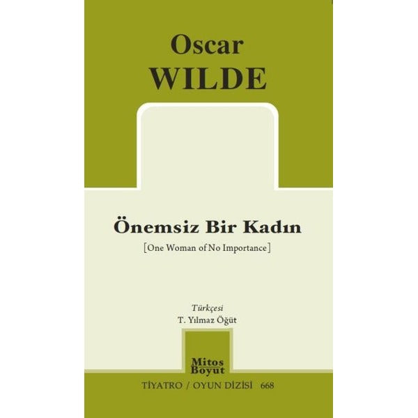 Önemsiz Bir Kadın | Mitos Boyut Yayınları (İnce Kapak)
