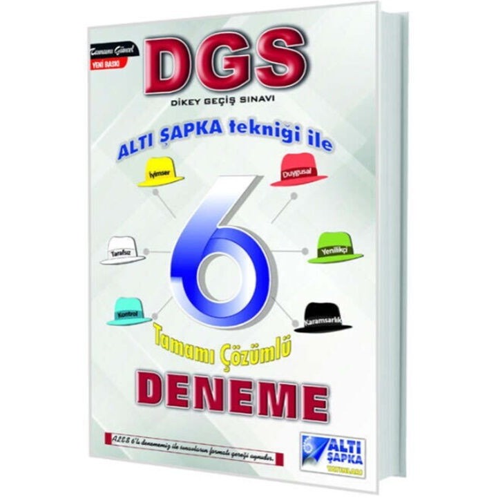 DGS Altı Şapka 6 Çözümlü Deneme